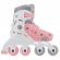 Role reglabile 2 in 1 masura 26-29, culoare roz pal