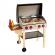 Set de joaca din lemn - gratar gourmet cu mancare 22 piese