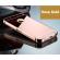 Husa apple iphone 5/5s/se, mystyle elegance luxury tip oglinda, rose-gold
