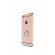 Husa apple iphone 6/6s, mystyle elegance luxury 3in1 ring rose-gold