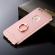 Husa apple iphone 6/6s, mystyle elegance luxury 3in1 ring rose-gold