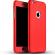 Husa carcasa telefon iphone 6/6s plus protejeaza 360° ultrasubtire + folie sticla - red