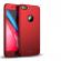 Husa dynamite iphone 8 plus full cover 360 + folie sticla, rosu