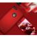 Husa dynamite iphone 8 plus full cover 360 + folie sticla, rosu