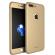 Husa full cover 360° fata + spate + geam sticla ipaky pentru apple iphone 7 plus, auriu