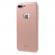 Husa fullbody mystyle ipaky original rose-gold pentru apple iphone 7 plus acoperire completa 360 grade cu folie de protectie gratis