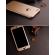 Husa ipaky glamour - full protect 360 decupata - iphone 6 / 6s (gold) cu folie protectie ecran