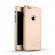 Husa ipaky glamour - full protect 360 decupata - iphone 6 / 6s (gold) cu folie protectie ecran