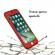 Husa ipaky dynamite originala iphone 6 / iphone 6s full cover 360 + folie sticla, rosu