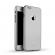 Husa ipaky iphone 6/6s full cover 360 + folie sticla, silver
