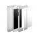 Husa ipaky iphone 6/6s full cover 360 + folie sticla, silver