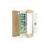 Husa ipaky iphone 7 full cover 360 + folie sticla, gold