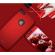 Husa de protectie pentru apple iphone 7, ipaky pro red original case, acoperire completa 360 grade cu folie de protectie gratis