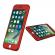 Husa ipaky dynamite originala iphone 8 full cover 360 + folie sticla, rosu