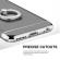 Husa telefon iphone 6/6s plus offera protectie 360° 3in1 ultrasubtire - grey s ring + folie