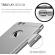 Husa telefon iphone 6/6s plus offera protectie 360° 3in1 ultrasubtire - grey s ring + folie