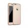 Husa telefon iphone 6/6s ofera protectie 360° ultrasubtire + folie sticla securizata - gold