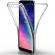 Husa full tpu 360° (fata + spate) pentru samsung galaxy a6+ (2018), transparent