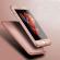 Husa fullbody mystyle rose - gold pentru apple iphone 8 plus acoperire completa 360 grade cu folie de protectie gratis