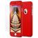 Husa mystyle red pentru apple iphone 8 plus acoperire completa 360 grade cu folie de protectie gratis