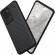 Husa pentru samsung galaxy s20 ultra, mystyle perfect fit cu insertii de carbon, negru