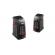 Aeroterma de perete, putere 400 w, programabil 12 ore, temperatura 15 - 32 °c, display led, negru