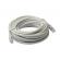 Cablu utp retea, gri, ethernet cat 5e, 10m lungime - cablu patch de internet cu mufa, conector rj45