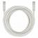 Cablu utp retea, gri, ethernet cat 5e, 10m lungime - cablu patch de internet cu mufa, conector rj45
