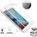 Folie de sticla 3d apple iphone se2, margini colorate alb