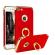Husa apple iphone se2, mystyle elegance luxury 3in1 ring rosu