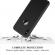 Husa full cover 360° (fata + spate + folie sticla) pentru iphone xs max, negru