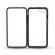 Husa magnetic glass 360° (sticla fata + spate) pentru iphone 7 plus, negru