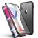 Husa magnetic glass 360° (sticla fata + spate) pentru iphone xs max, negru