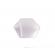 Oglinda design hexagon acrilica cristal & diamant - luxury home - 11.5 cm - 1 bucata