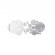 Set 30 oglinzi decorative din sticla acrilica, pentru design interior, model rotund, silver