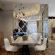 Set 32 oglinzi acrilice diamant romb sticker auto-adeziv decorativ pentru baie living si bucatarie 50 x 100 cm, mystyle®