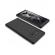 Set husa protectie formata din 3 piese fata spate si folie silicon compatibila cu samsung galaxy note 8 negru