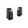 Aeroterma 400 w, programabil 12 ore,, display led, negru