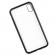 Carcasa din sticla securizata cu rama magnetica pentru iphone xs max, negru-transparent