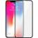 Folie din sticla pentru iphone xs max, transparent - negru