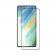 Folie pentru display compatibila cu samsung s22 plus 5g, sticla securizata full screen, negru transparent