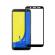 Folie protectie de sticla, duritate 9h, tempered glass, pentru samsung j6 2018, negru