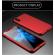 Husa full cover 360° (fata + spate + folie sticla) iphone x, red