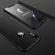 Husa full cover 360° (fata + spate + folie sticla) pentru iphone xs max din plastic ,black matte