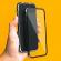 Husa full cover 360 forcell magneto pentru iphone xs max cu protectie display, negru