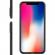 Husa matte effect compatibila cu iphone x/xs black , silicon