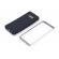 Husa samsung galaxy note 8 full cover 360 silicon spate + contur fata - negru
