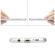 Husa samsung galaxy s8 full cover 360° ( fata + spate), silver
