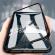 Husa samsung galaxy s9 - cadru metalic cu magneti de prindere, spate din sticla securizata, neagra