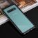 Husa compatibila cu samsung galaxy s10, cadru metalic cu magneti de prindere, spate din sticla securizata, neagra